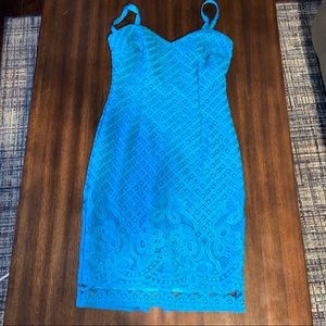 WHBM Lace Sheath Dress